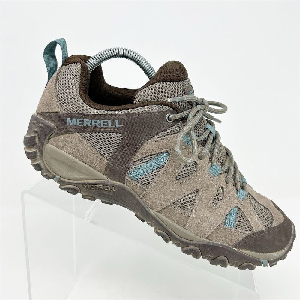 Merrell Women's Deverta 2 Hiking Shoes Brown Lace Up Sneakers Size 8.5 Outdoors